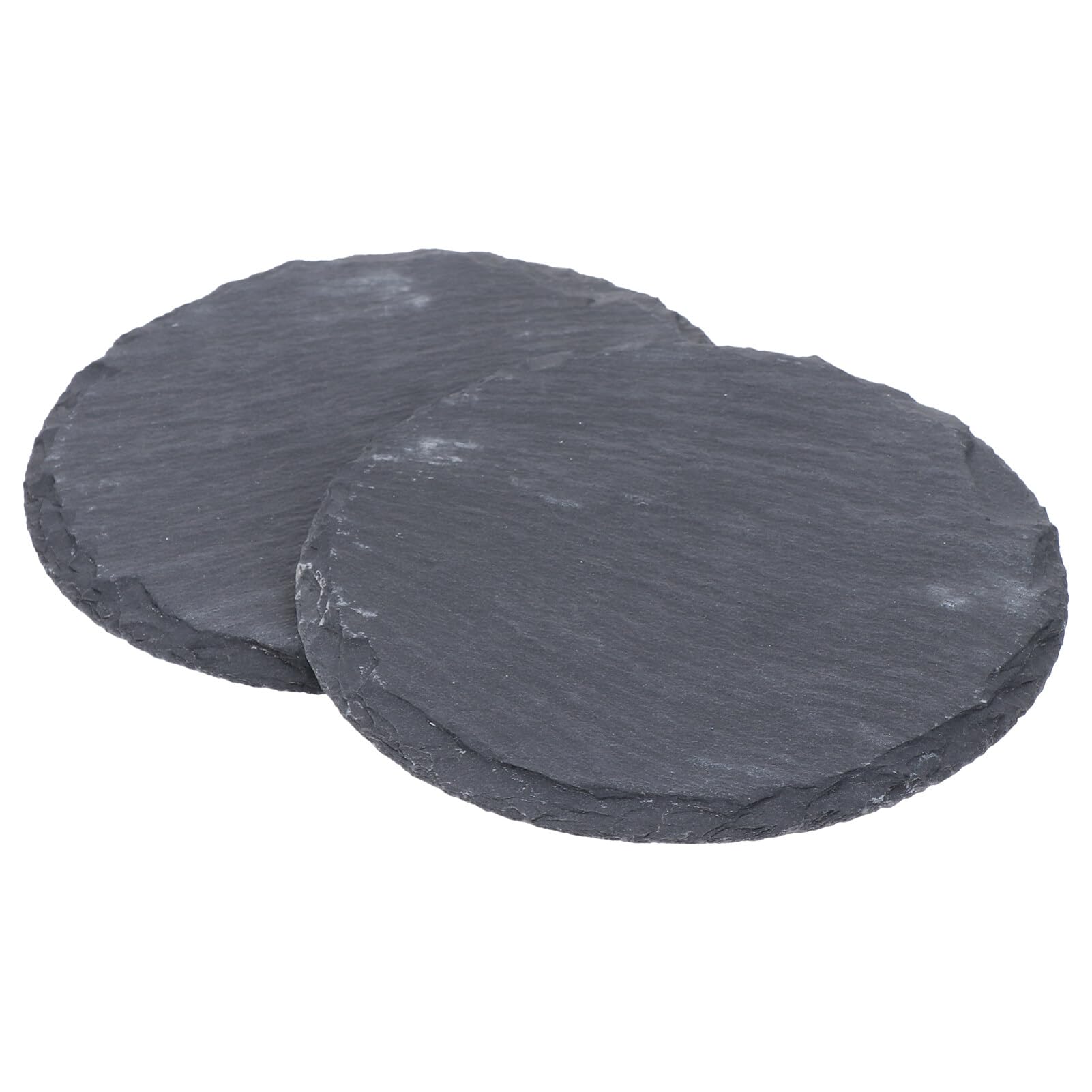 Alipis Reptisoil Reptile Basking Platform Stone Round Tortoise Feeding Dish Rock Lizard Food Bowl Habitat Decor for Gecko Snake, 2Pcs Terrarium Reptile