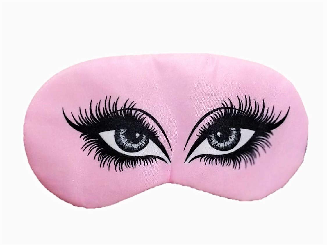Awestuffs Imported Air Sleep Mask with 3D Printing Cute Cartoon Pattern, Best Sleeping Eye Cover for Travel, Nap, Meditation, Blindfold with Adjustable Strap for Men, Women or Kids (Lovely Eyes) (B07MZ6LG3H) Amazon Price History, Amazon Price Tracker