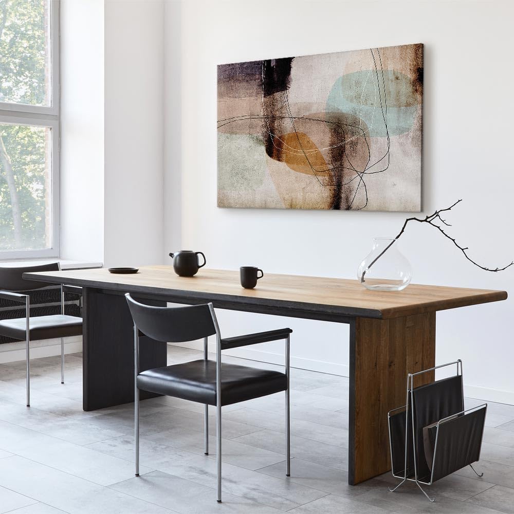 murando - Quadro Acustico Motivo geometrico 1 pezzo schiuma acustica Quadri Moderni Camera da Letto - Stampa su Tela - Pannelli Fonoassorbenti Decorativi - Fonoassorbente Acustiche