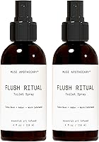 Vista 64 de Muse Apothecary Flush Ritual - Aerosol para inodoro aromático y refrescante, usar antes de ir, 4 onzas, infundido con aceites esenciales naturales