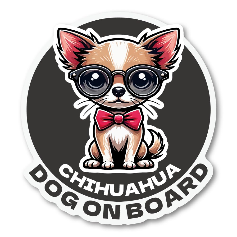 Amazon.co.jp: 可愛いチワワの「CHIHUAHUA DOG ON BOARD