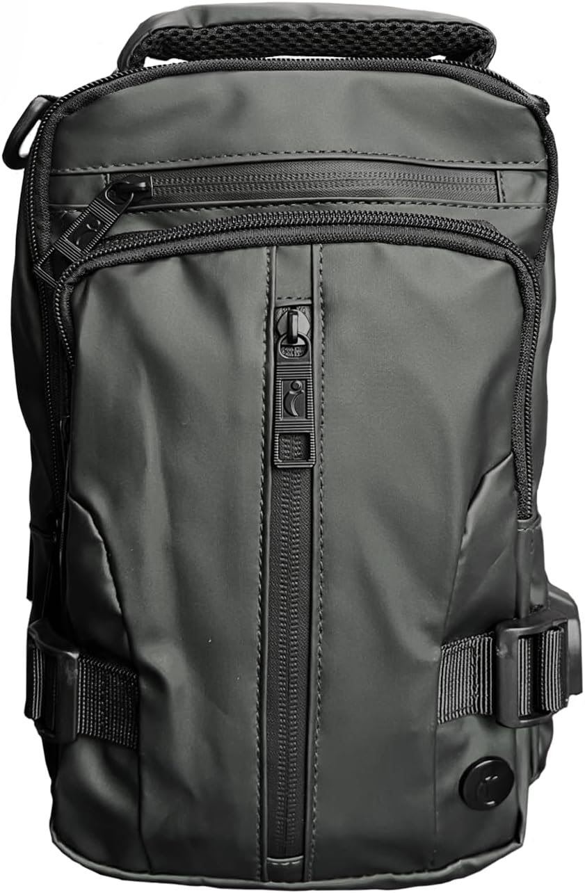 Crossbody Sling Bag - Shoulder Chest Bag with USB Charging Port - Image 4