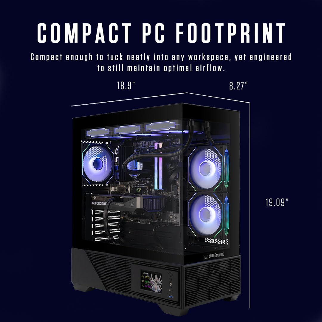 Amazon | ZOTAC MEK ゲーミングPC デスクトップ、NVIDIA GeForce RTX