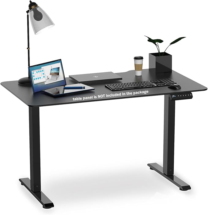 Base Eléctrica Ajustable para Escritorio de Pie, Negro, Aldeepo miniatura 6