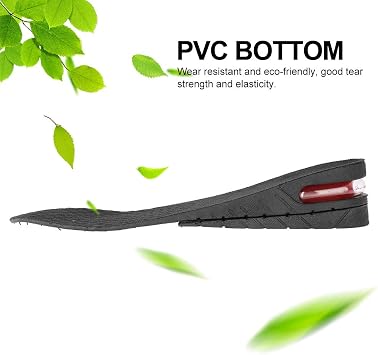 Height Increase Insole 4 Layer Orthotic Heel Shoe Lift kit with Air Cushion Elevator Shoe Insole Lifts Kits Inserts for Men & Women Taller Insoles Height (2 Layers)