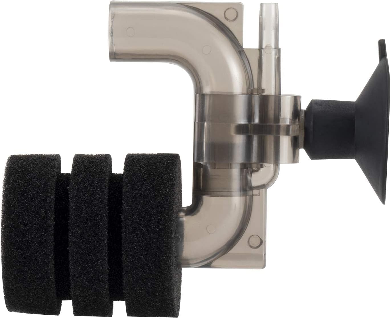 Aquarium Single Sponge Filter for Small Fish Tank 0.5-10 Gallon (S, for 0.5~5 gallon) Not include air pump and air hose