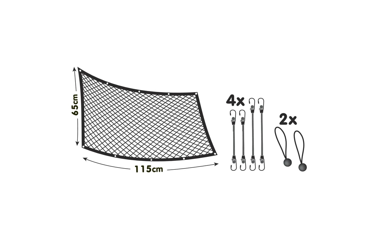 LAMPA 60461 Rete per cane nero