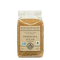 Vista 1 de India Tree Azúcar Demerara, 1 lb (paquete de 4)