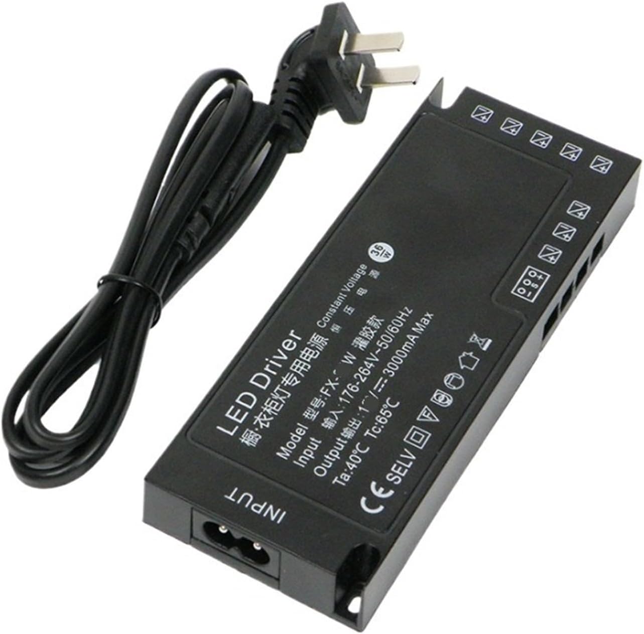 12v 24v Cabinet Power Supply Multi-Port centralized Control sub-Control Glue Filling led Switch Power Supply(60W-24V(2.5A))