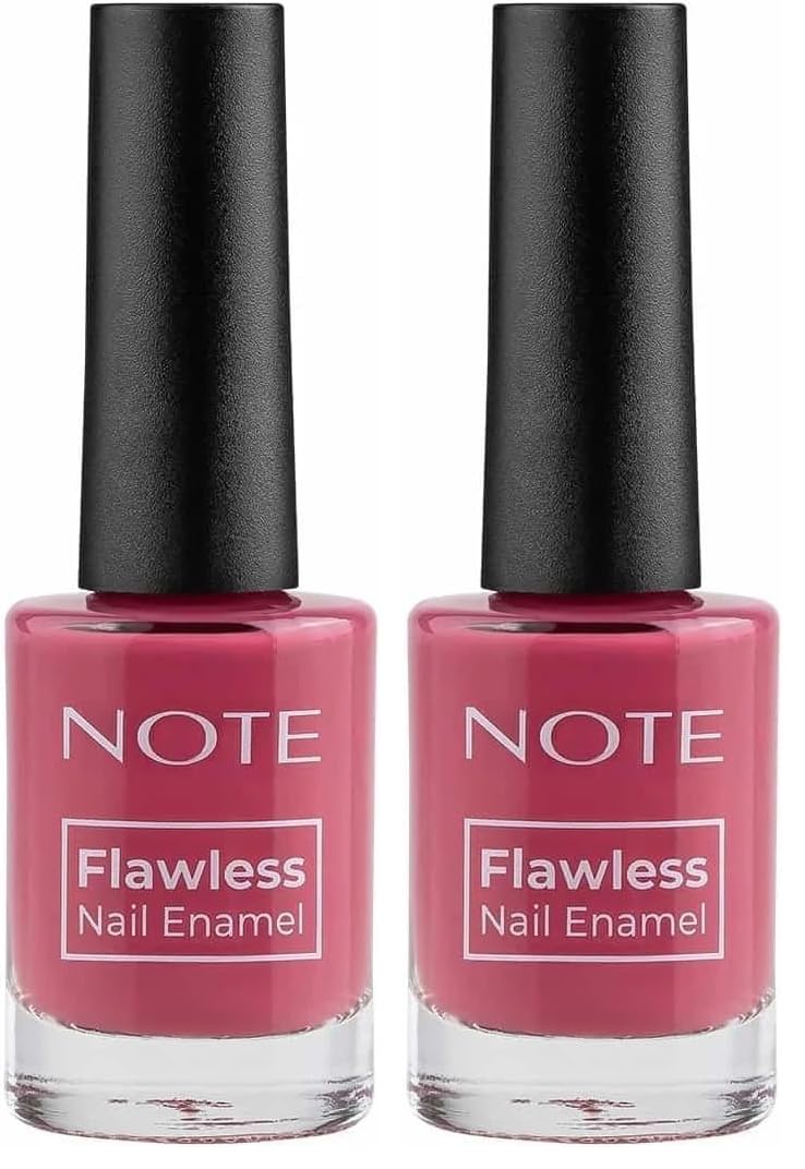 Note Nail Flawless Oje 88 Blushed Raspberry, Pembe 2li paket
