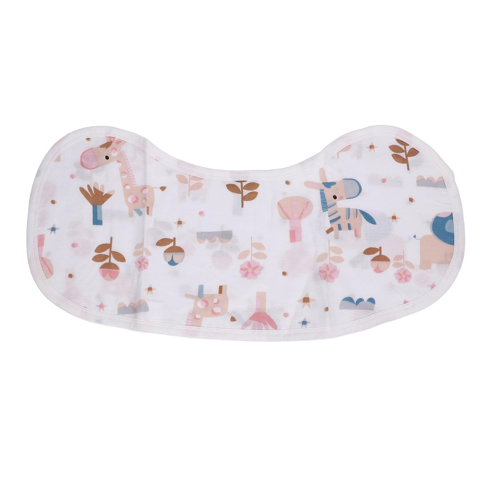 Fafeicy Soft Cotton Baby Burping Cloth 4 Layers Super Absorbent Burp Rags Bib Infant Boys Girls