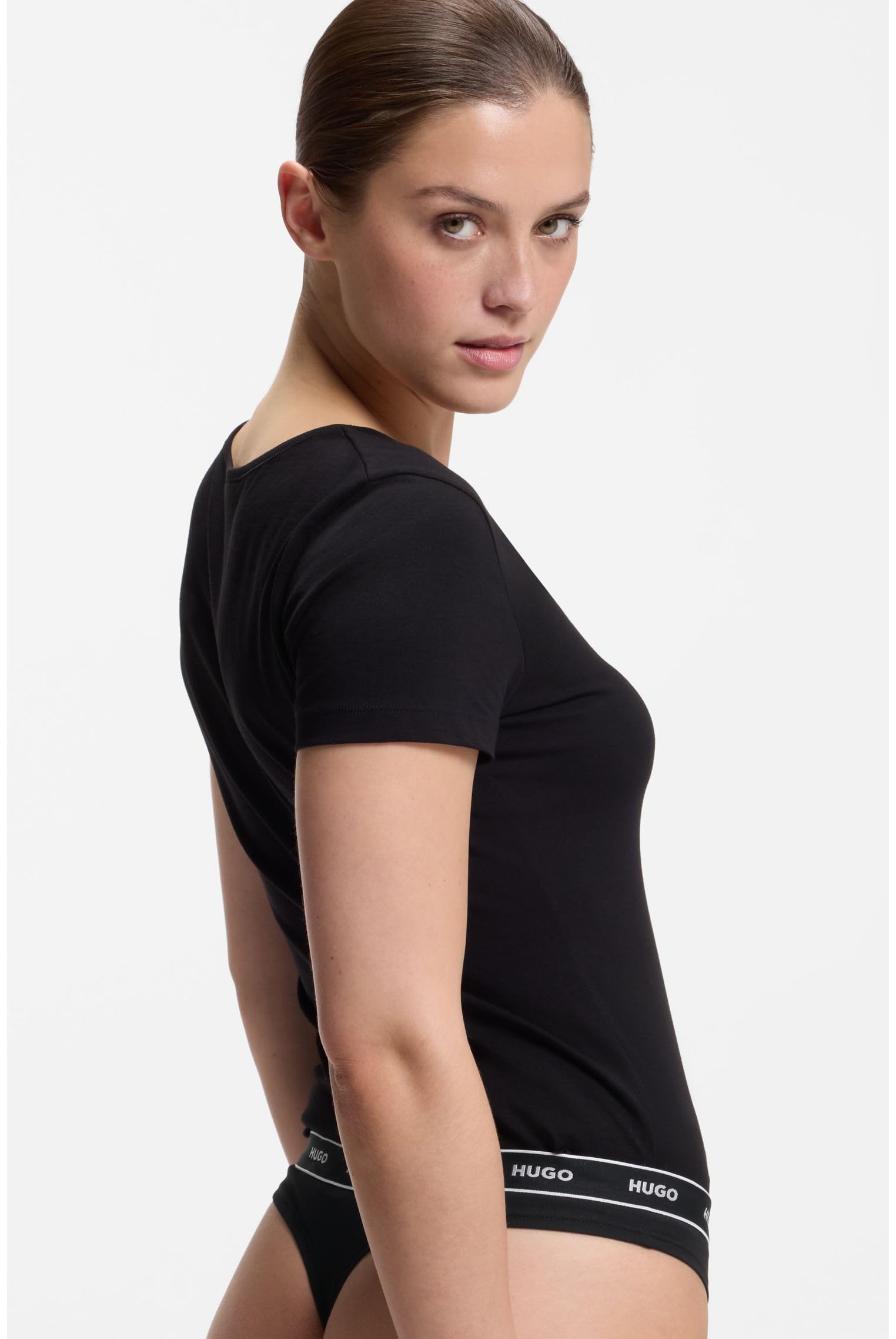 Hugo Triplet Thong Stripe Perizoma Donna (Pacco da 3)