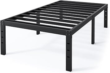 QEROMY Twin XL Bed Frames - 18 in Sturdy Platform Bed Frame Twin XL
