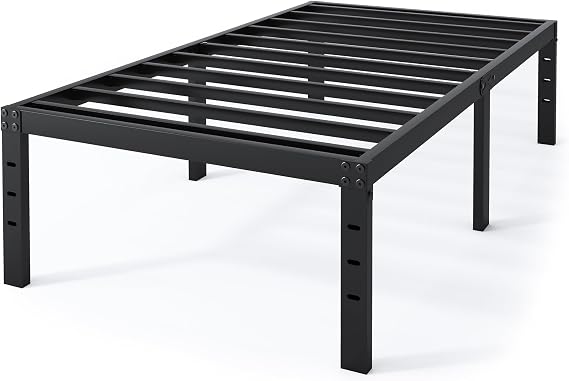 QEROMY Twin XL Bed Frames - 18 in Sturdy Platform Bed Frame Twin XL