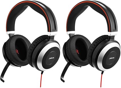Jabra Evolve 80 MS Wired Headset 