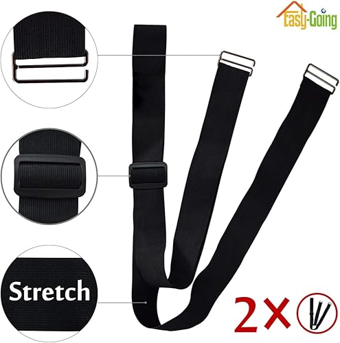 Miniatura 493 de Easy-Going - Funda reversible para sofá, resistente al agua, con varillas de espuma y correas elásticas, protector de muebles para mascotas y perros