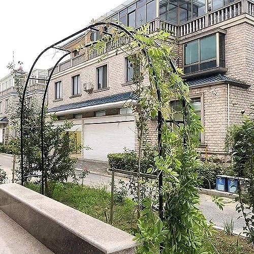 Arche de jardin robuste avec base stable pour habiller les allées
