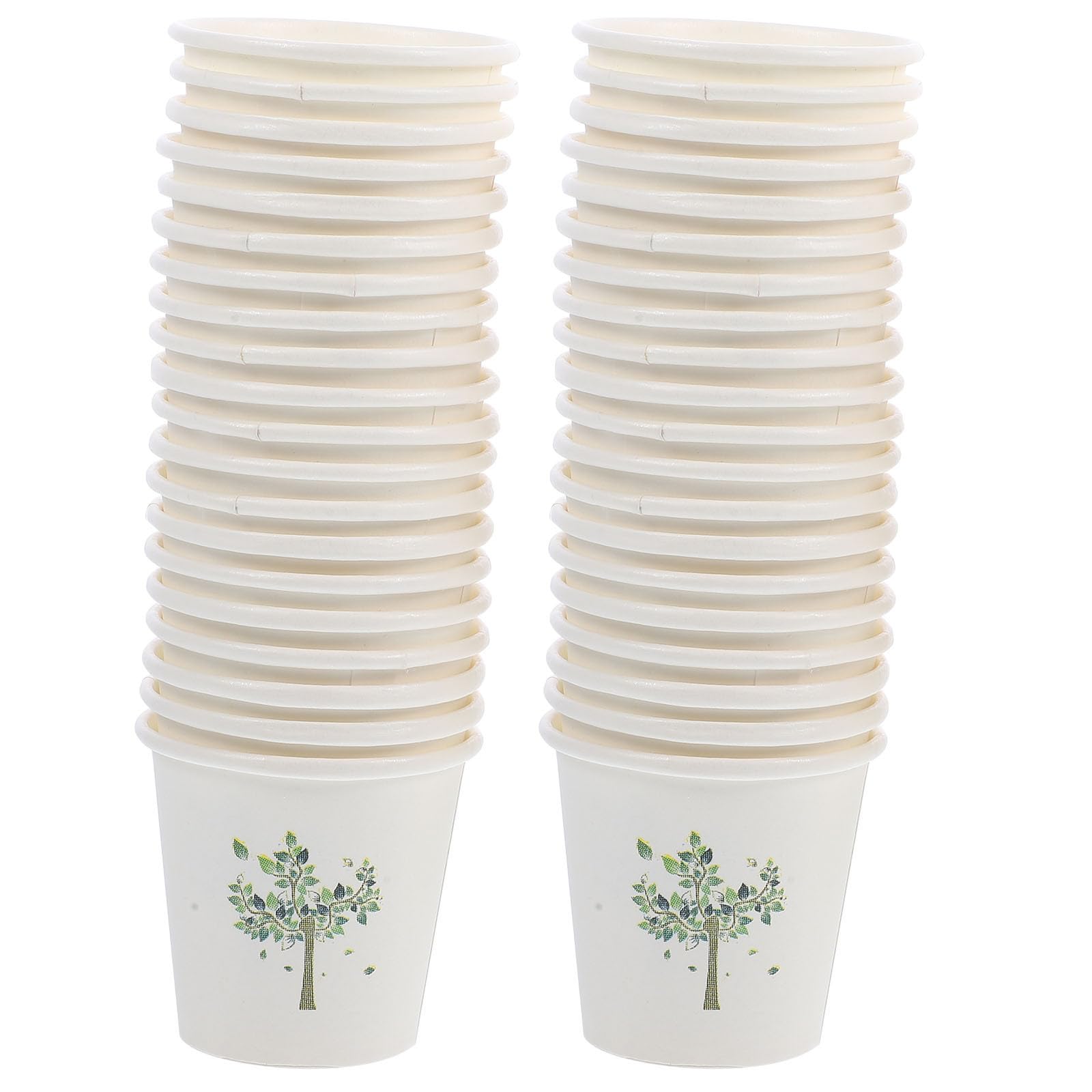 Vasos de Papel Desechables 500 Pcs 3 Oz 60ml para Café y Zumos, Papel, Seguros y Sanitarios, para Bebidas Simples y Eventos Sociales
