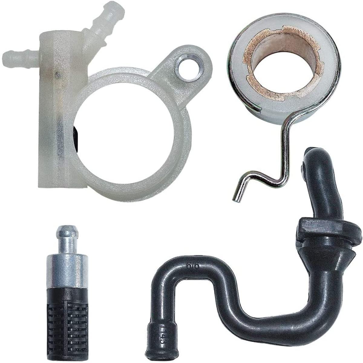 Sankaka 1143 640 3201 Oil Pump Hose Filter Worm Gear Kit for MS251 MS231 MS231C MS251C Chainsaw Parts