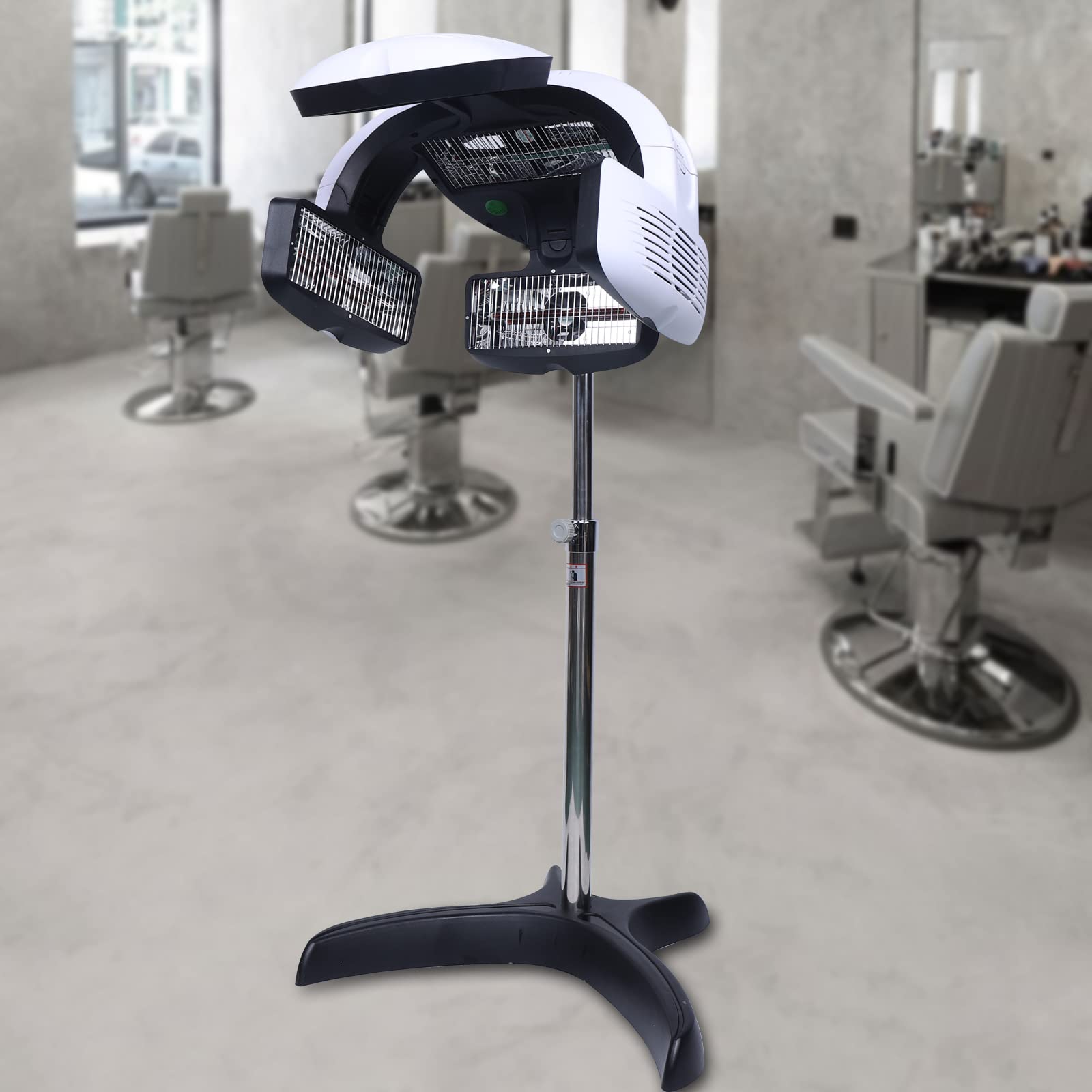 Support de sol 800 W pour salon de coiffure