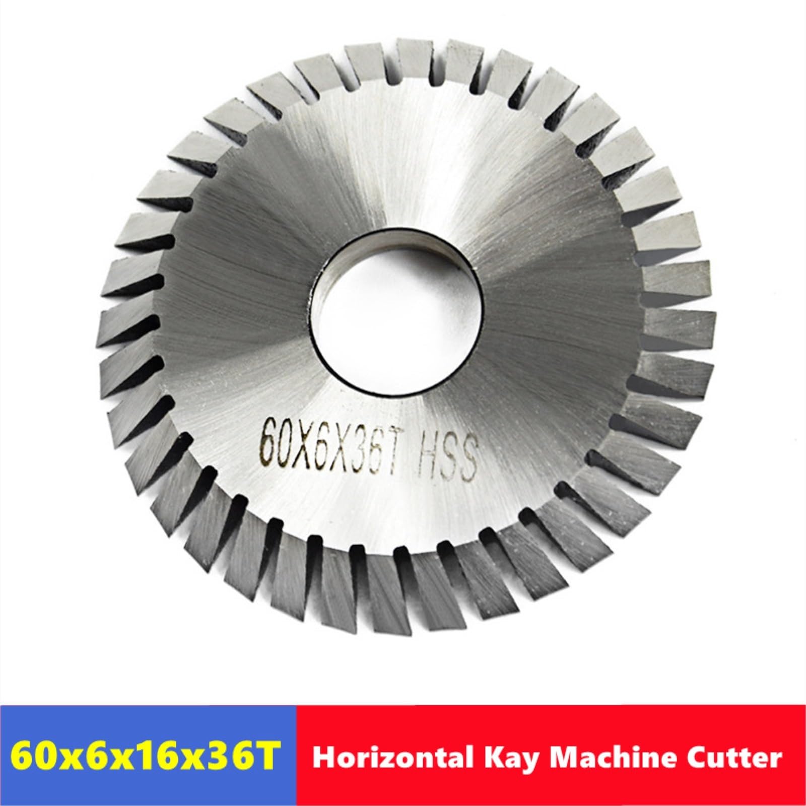 Brzeszczot do cięcia metalu 1PC stal szybkotnąca średnica 60mm brzeszczot piły tarczowej klucz maszyna do cięcia 36 zębów