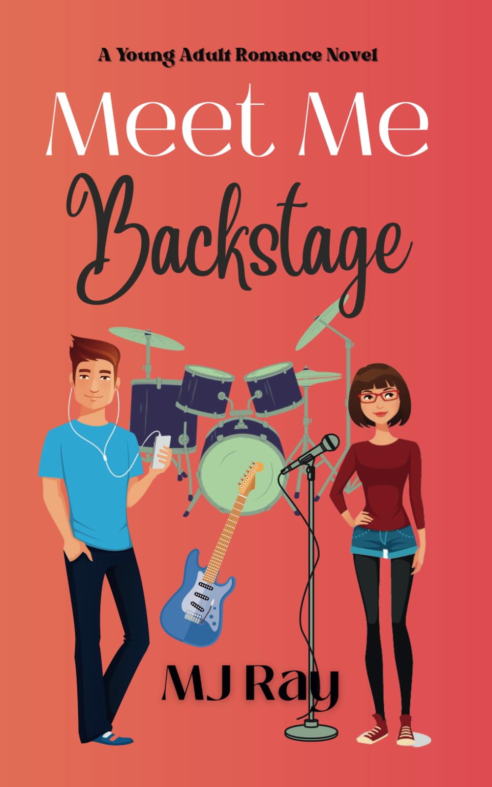 Meet Me Backstage: A Young Adult Sweet Romance (Arrowsmith High)