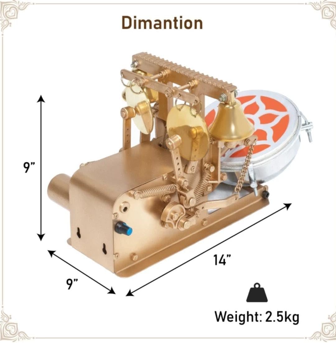 Akshar Tabla Mart Small Size Electric Aarti Machine For Small Temple And Home Office And Best For Gift Giving - Image 4 thumbnail
