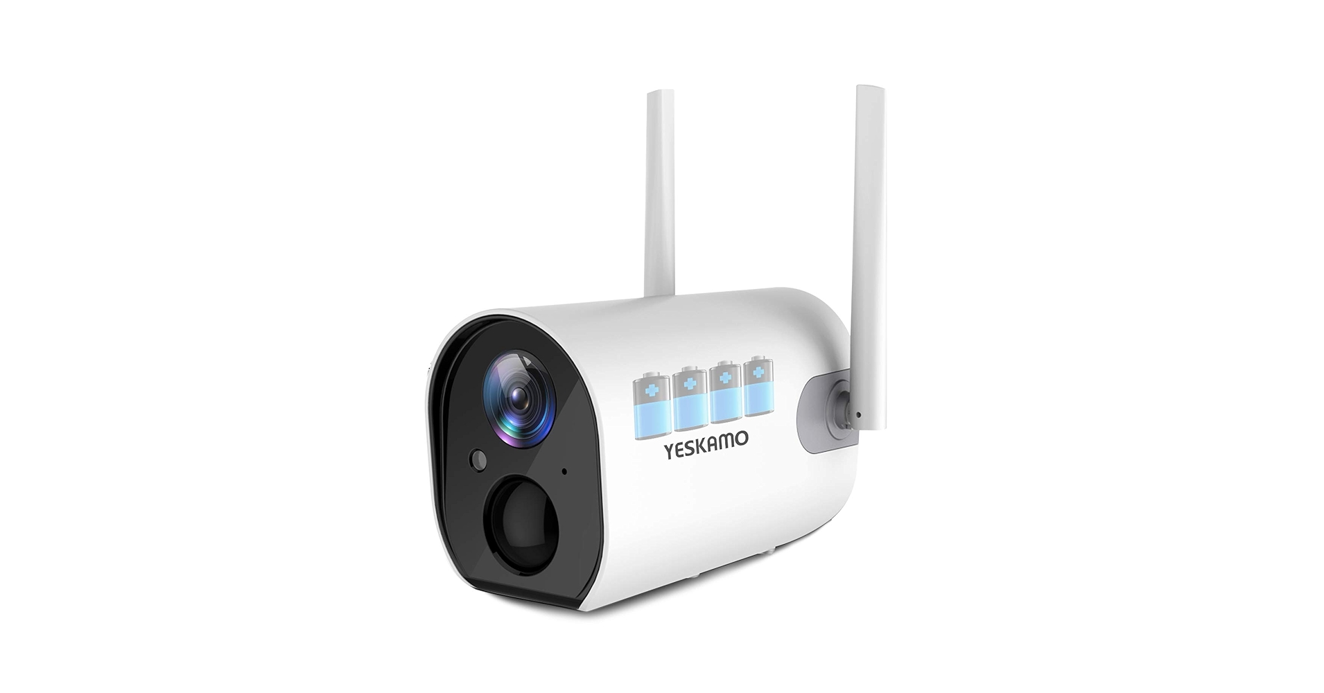 Amazon.co.jp: 【2022年新型・太陽光発電可能】YESKAMO 電池式