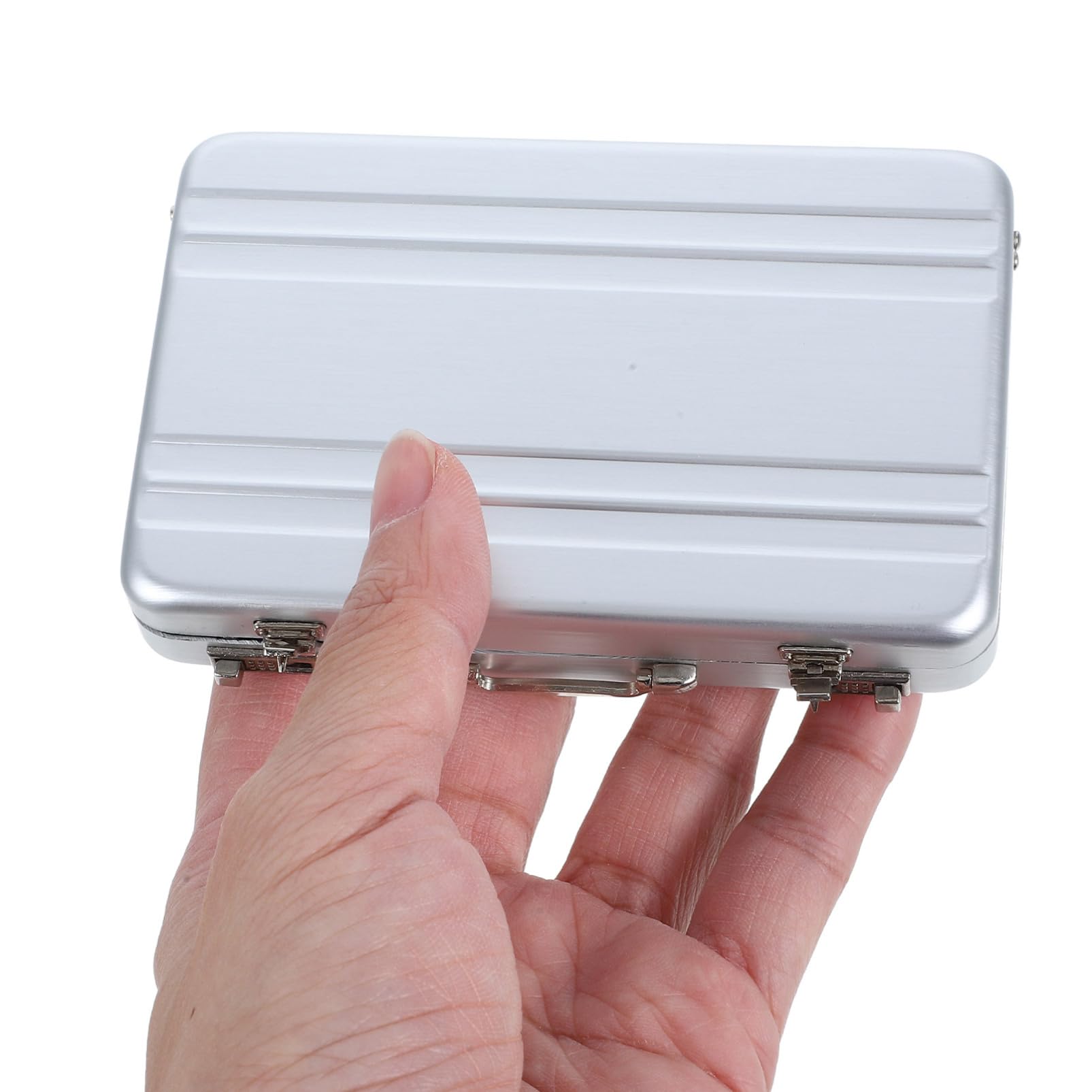 NUOBESTY Lot De 4 Pour Cartes De Visite Porte-Cartes De Visite Pour Cartes De Bureau Étui Pour Cartes De Visite Fournitures De Bureau Porte-Cartes Flash