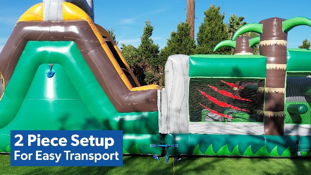 Amazon.com: HeroKiddo 42' x 8'x 13' T-Rex Dinosaur Inflatable