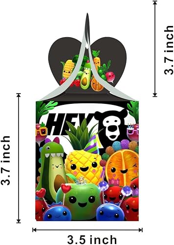 Miniatura 4 de 12 cajas de regalo de frutas sensoriales de Hey Bear, suministros de fiesta de cumpleaños sensoriales de Hey Bear para decoraciones de fiesta de