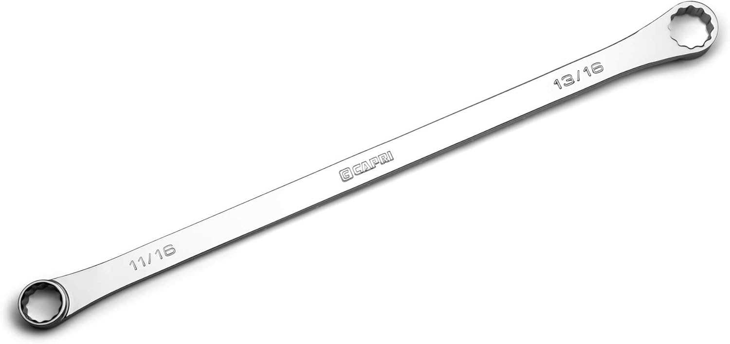 Capri Tools 5/8 x 3/4 in. 0 Degree Offset Extra Long Box End Wrench (CP11800-5834)