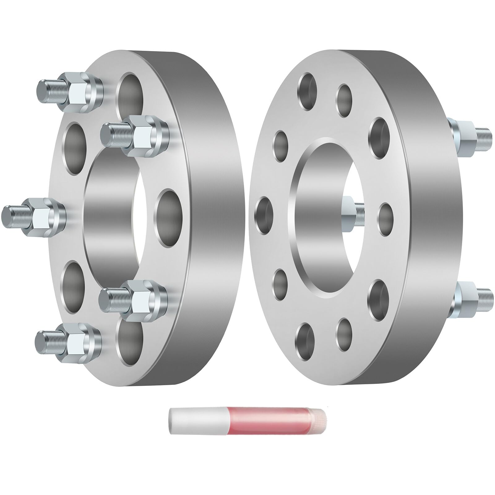 LNG 1.25" Wheel Spacers (2Pcs) | Change Your Bolt Pattern From 5x120 To 5x5 | 12x1.5 Studs & 74mm Hub