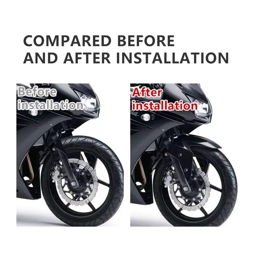 AISEER カワサキと互換性ありニンジャ 250 EX250 2008-2012 フェンダー