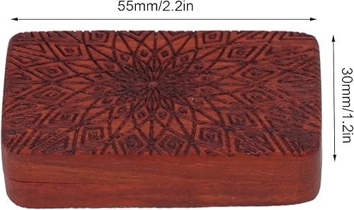 Miniatura 6 de VGEBY Juguetes silenciosos para la ansiedad, juguetes para aliviar el estrés, deslizador, sándalo rojo, para aliviar el estrés, grabado en la punta