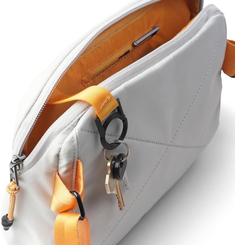 Allett Daily Crossbody Bag for Men & Women | 4L Lightweight Recycled Sling for Travel & Everyday Use | Hidden Passport Pocket - Image 2