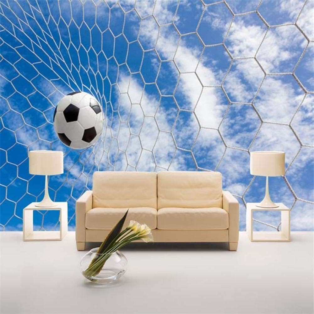 3D Murale Moderno Decorazione Camera Da Letto Calcio Vuoto Paesaggio Ufficio Studio Soggiorno Sfondo Parete Adesivo Carta Da Parati-300Cm×210Cm