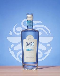 Bare Zero Proof® Rum Blanco Non-Alcoholic Spirit Alternative – Mango • Pineapple • Sugarcane (750 mL) | Ideal for Craft Zero Proof Cocktails | Pina Coladas | Daiquiris