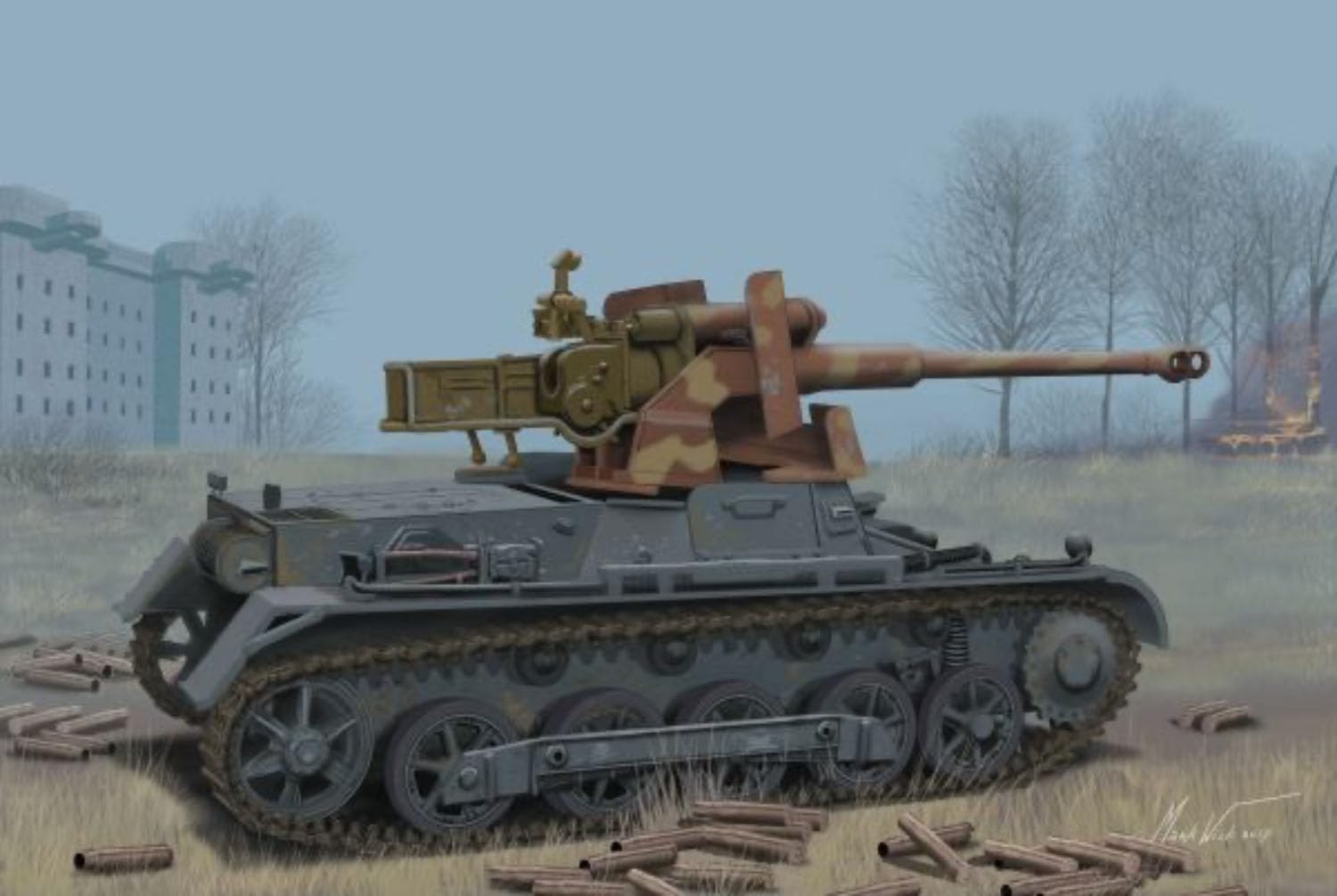 (未使用･未開封品)　ドラゴン 1/35 第二次世界大戦 ドイツ軍 88cm対戦車砲 Pak43/3 L71 with 簡易砲火 プラモデル DR6522 6k88evb WW.II ドイツ軍 88mm対戦車砲 Pak43/3 L71w/簡易砲架
