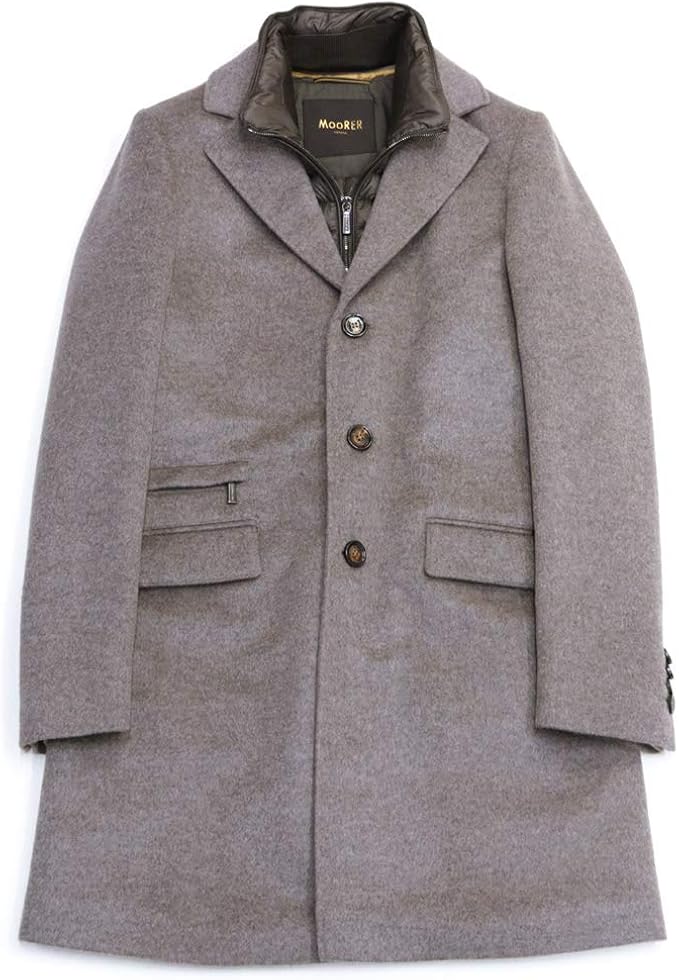 Amazon ムーレー メンズ ウール カシミア アウター ダウンチェスターコート Harris Le Taupe 並行輸入品 コート ジャケット 通販