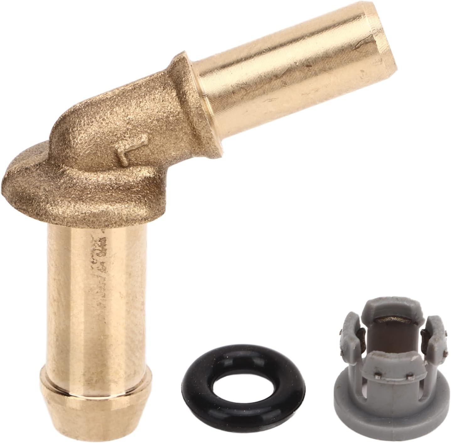 Aramox Water Outlet Hose Connector Kit, Car Thermostat Water Outlet Tube Connector Compatible with Range Rover Sport Discovery 4 OE: LR049990