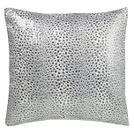 Leopard print Silver sequin filled cushion 45cm x 45cm Brand New design by Kylie Minogue at home