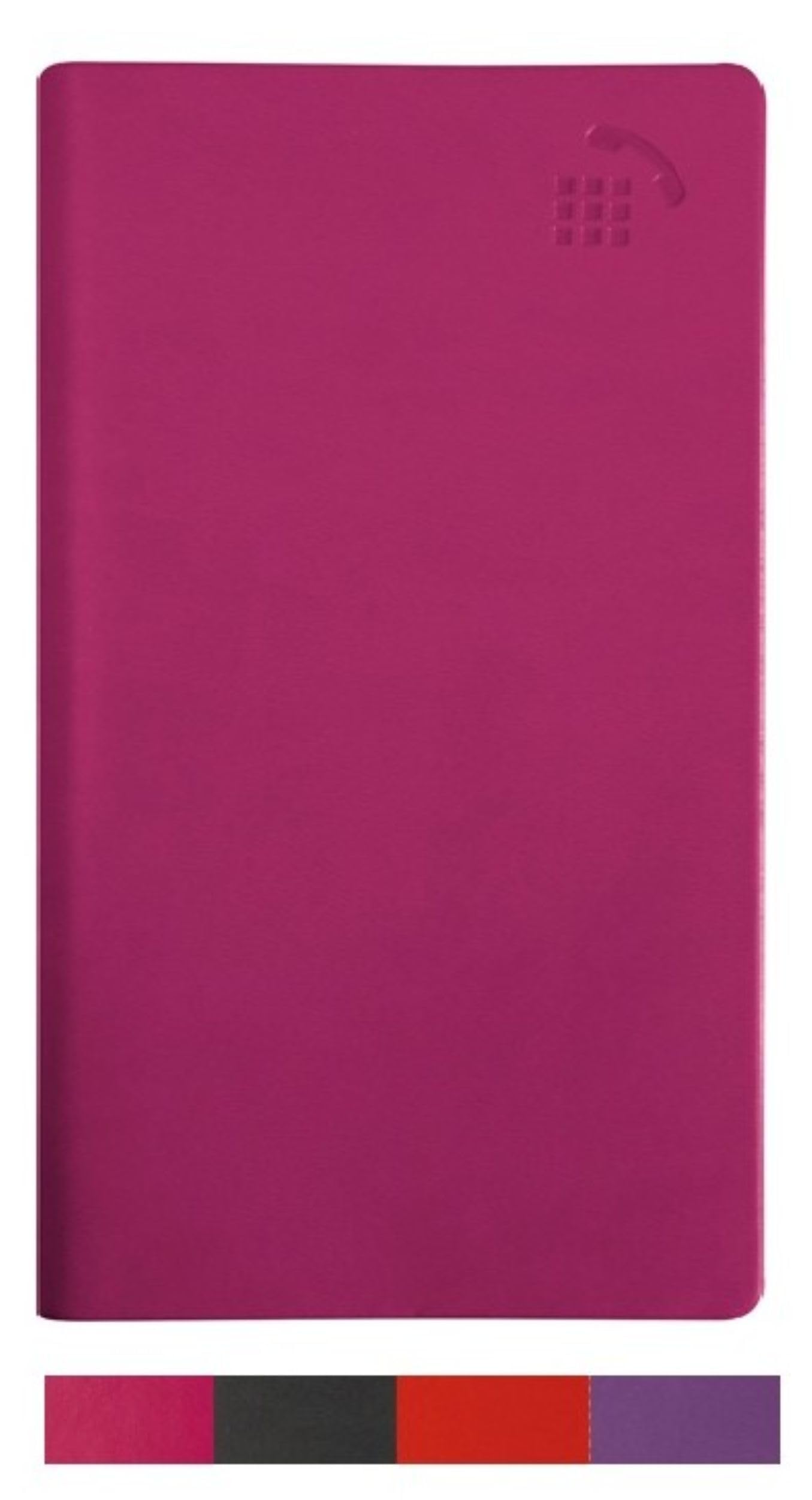 Exacompta Winner Horizontal Grid Phone Book 7.2 x 9.5 cm 96 Pages Random Colour
