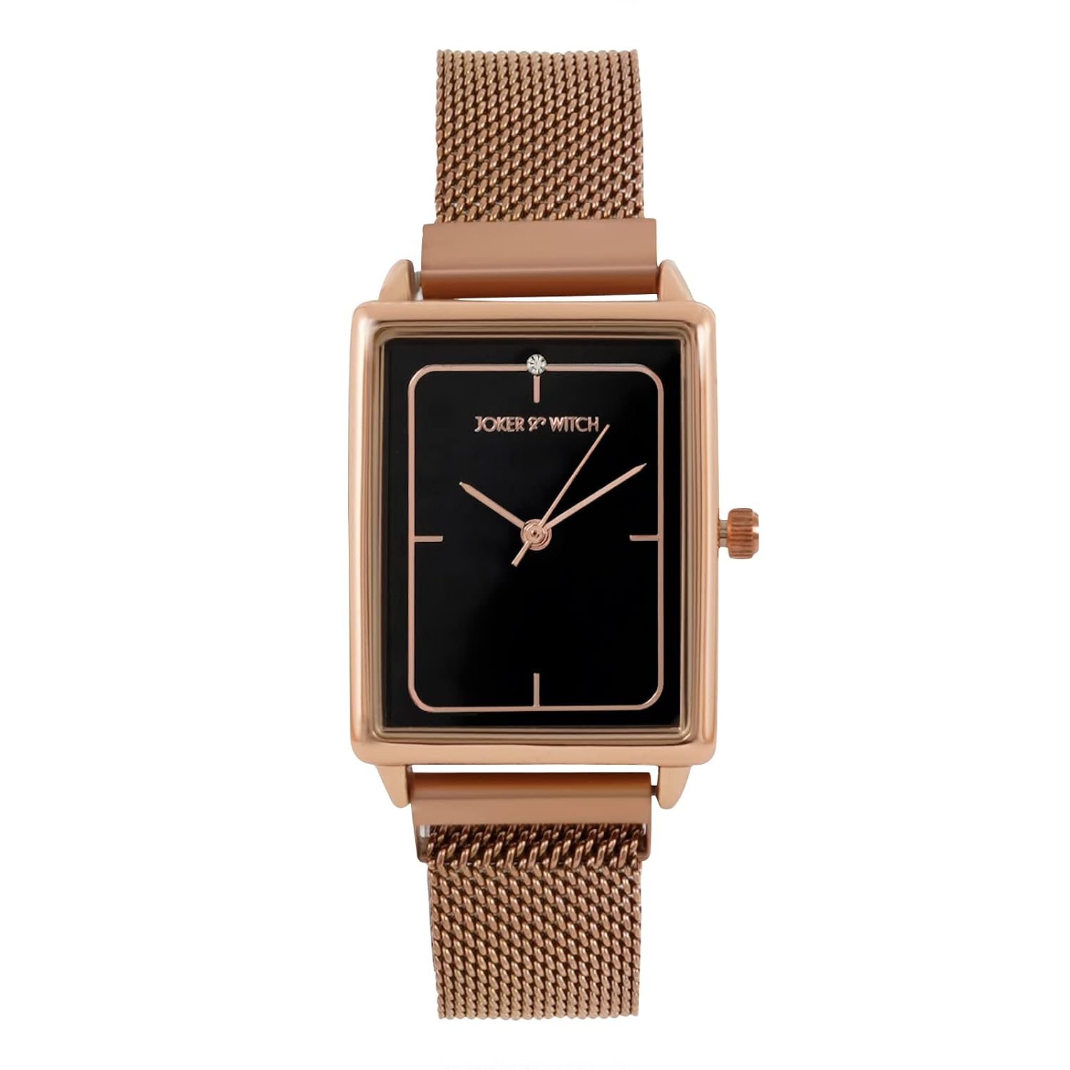 Joker & Witch Quad Rectangle Dial Mesh Strap Analog Women's Watch - Review, Price and Buying Guide