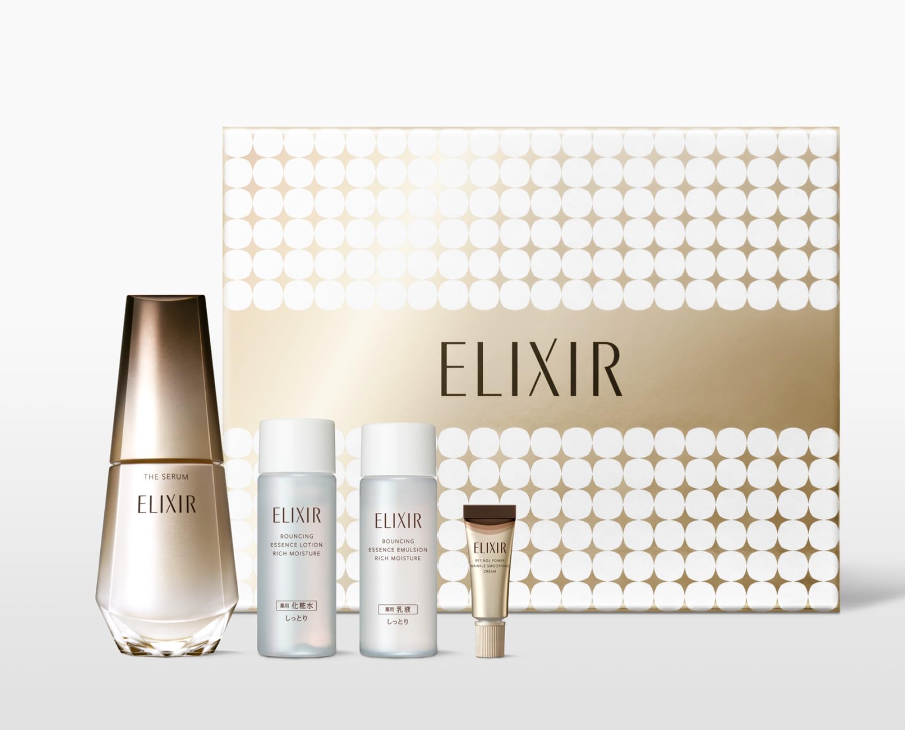 Amazon.co.jp: ELIXIR エリクシール 限定ギフトキット ザ セラム本体