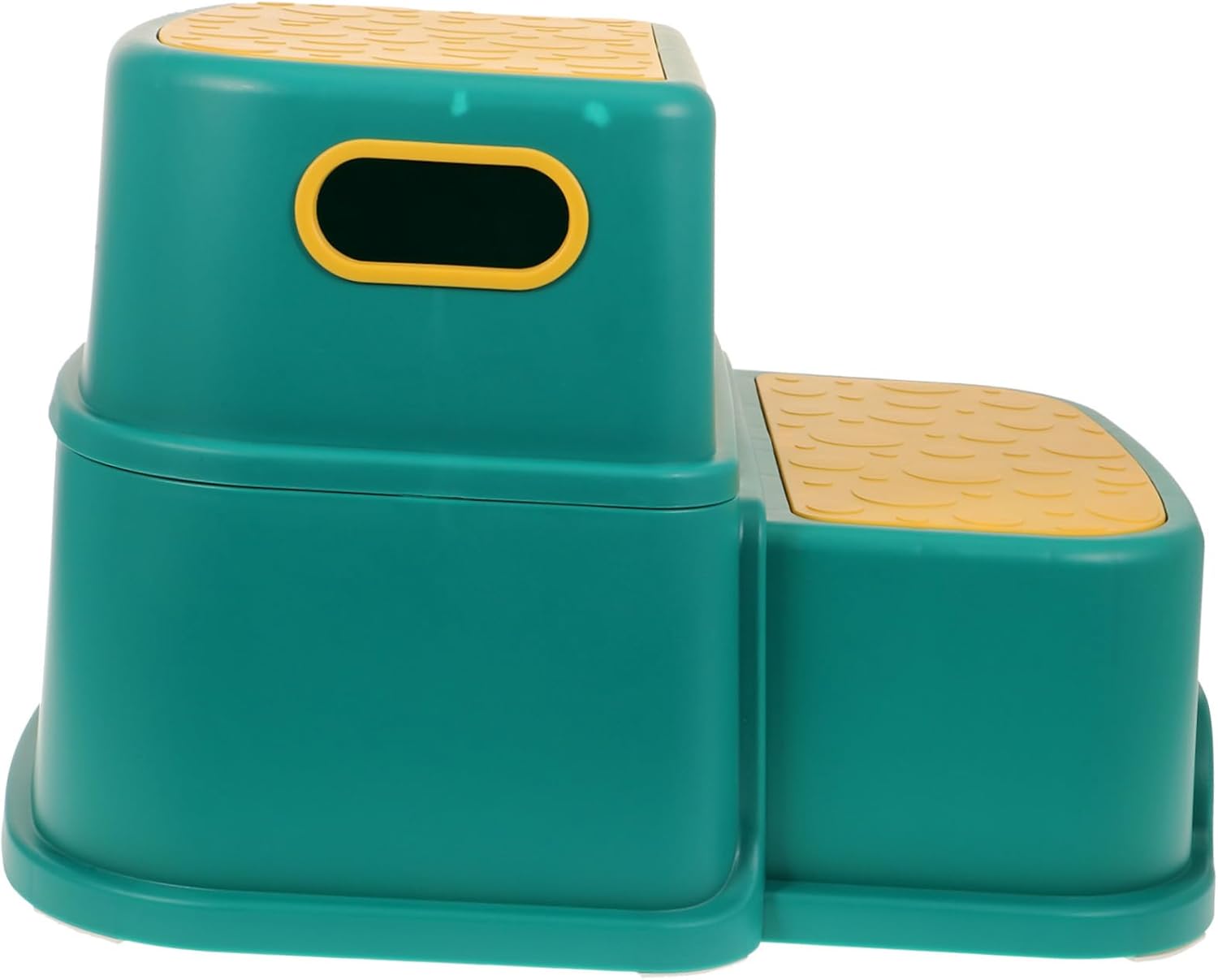 2pcs Non-Slip Step Stool for Boy Girl Durable Friction Foot Stool for Bathroom Home Stable Safe Design Compact for Potty Training Daily Use