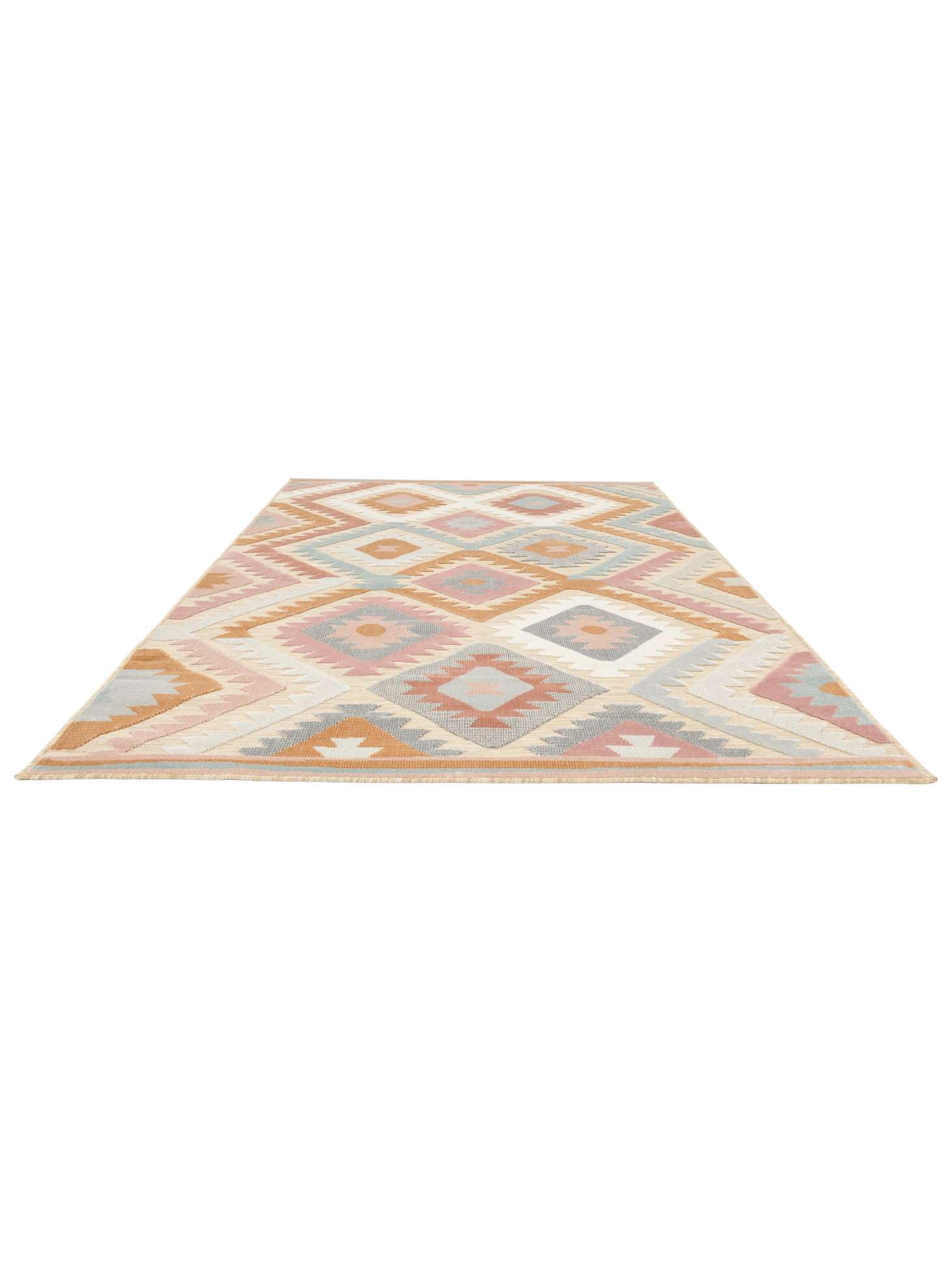 RugVista Sabine, Dywan wewnętrzny i zewnętrzny, Nowoczesne, 160 x 230 cm, Prostokąt, Wysoki, Kuchnia, Patio, Prać wyłącznie ręcznie, Odporne na promieniowanie UV, Wielobarwność