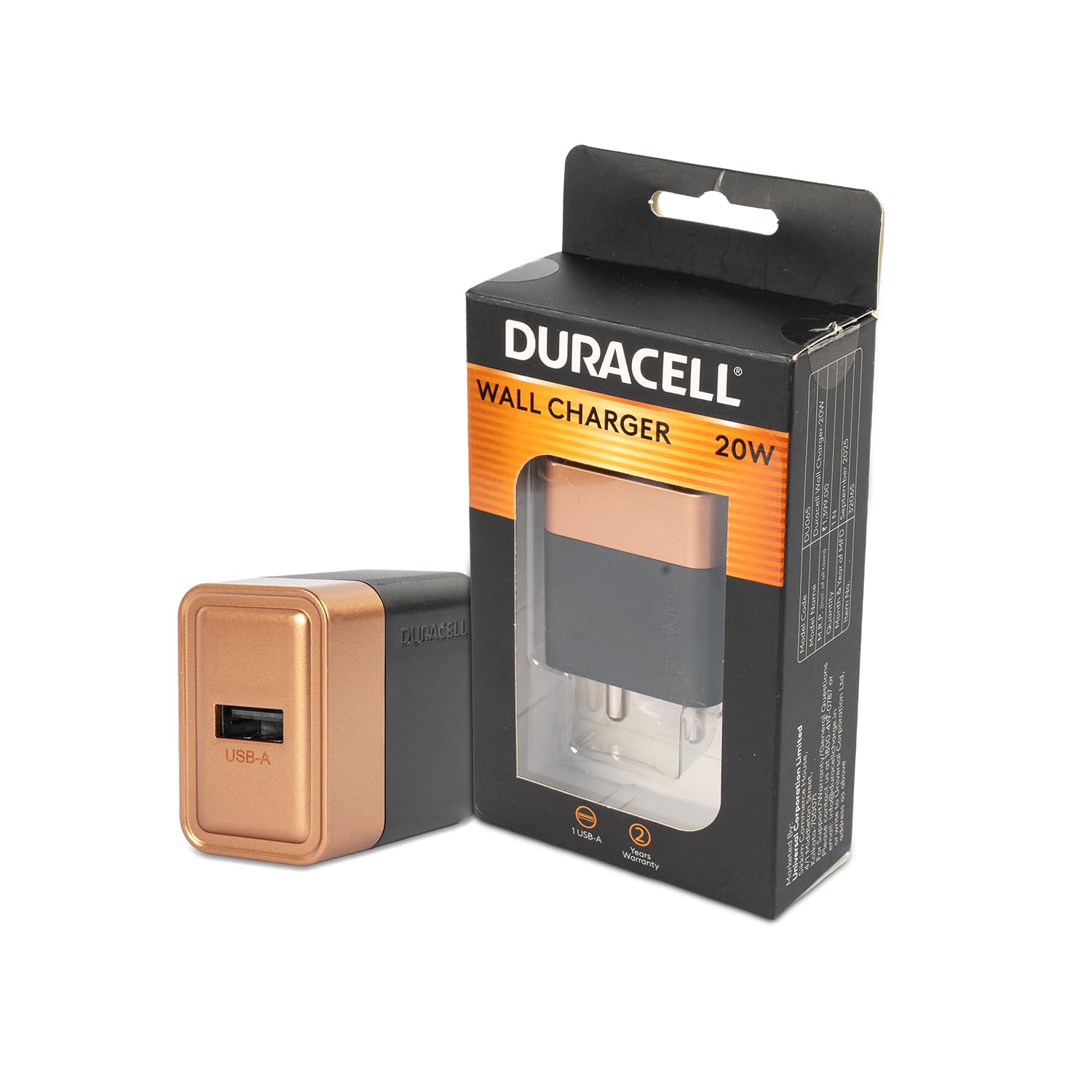 Duracell 20 Watts Fast Wall Charger Adapter, 1 USB A, Fast Mobile Charger Compatible with iPhone, iPad, Samsung, Note, Redmi, Mi, Oneplus, Oppo, Pixel, Vivo, DU065-picture-37