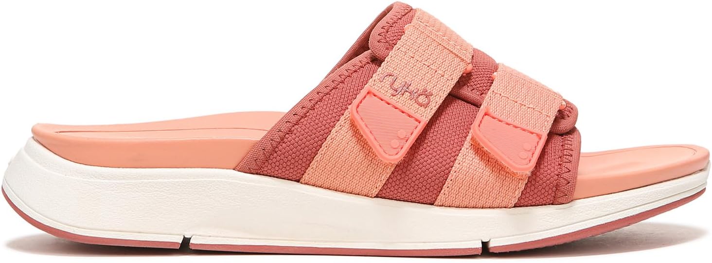 Ryka womens Tribute Recovery Slide SandalSlide Sandal