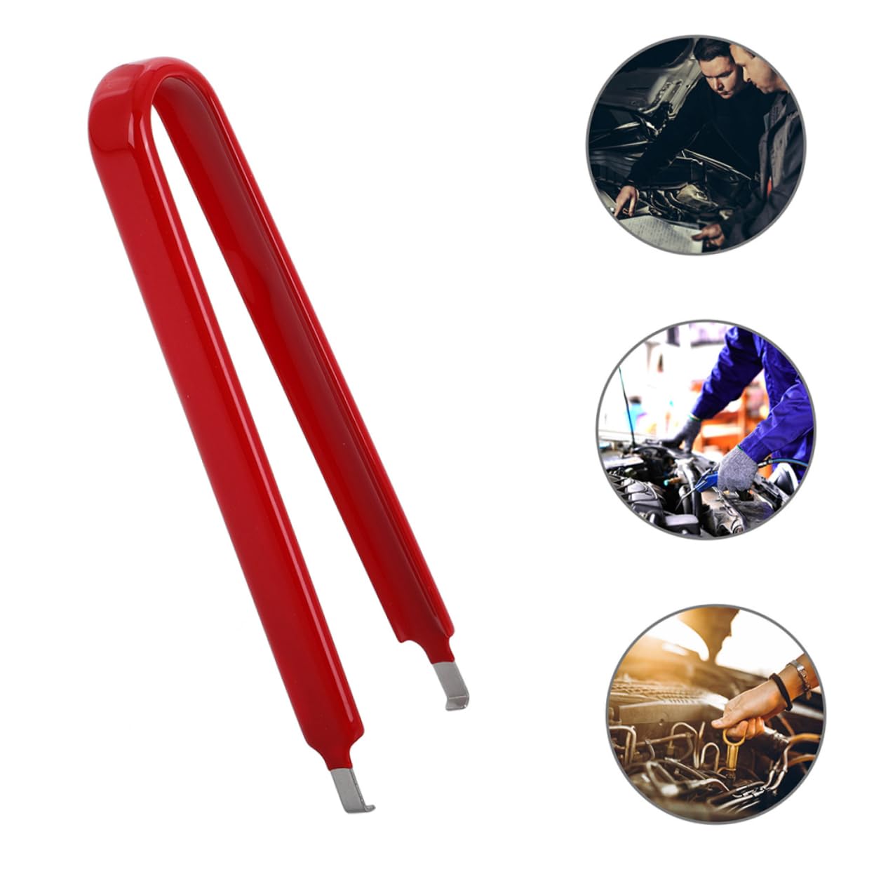 2pcs Relay Extraction Pliers Automotive Relay Puller Tool Electrical Plug Pliers Car Fuse Removal Tool Sturdy Fuse Puller for Automotive and Trucks